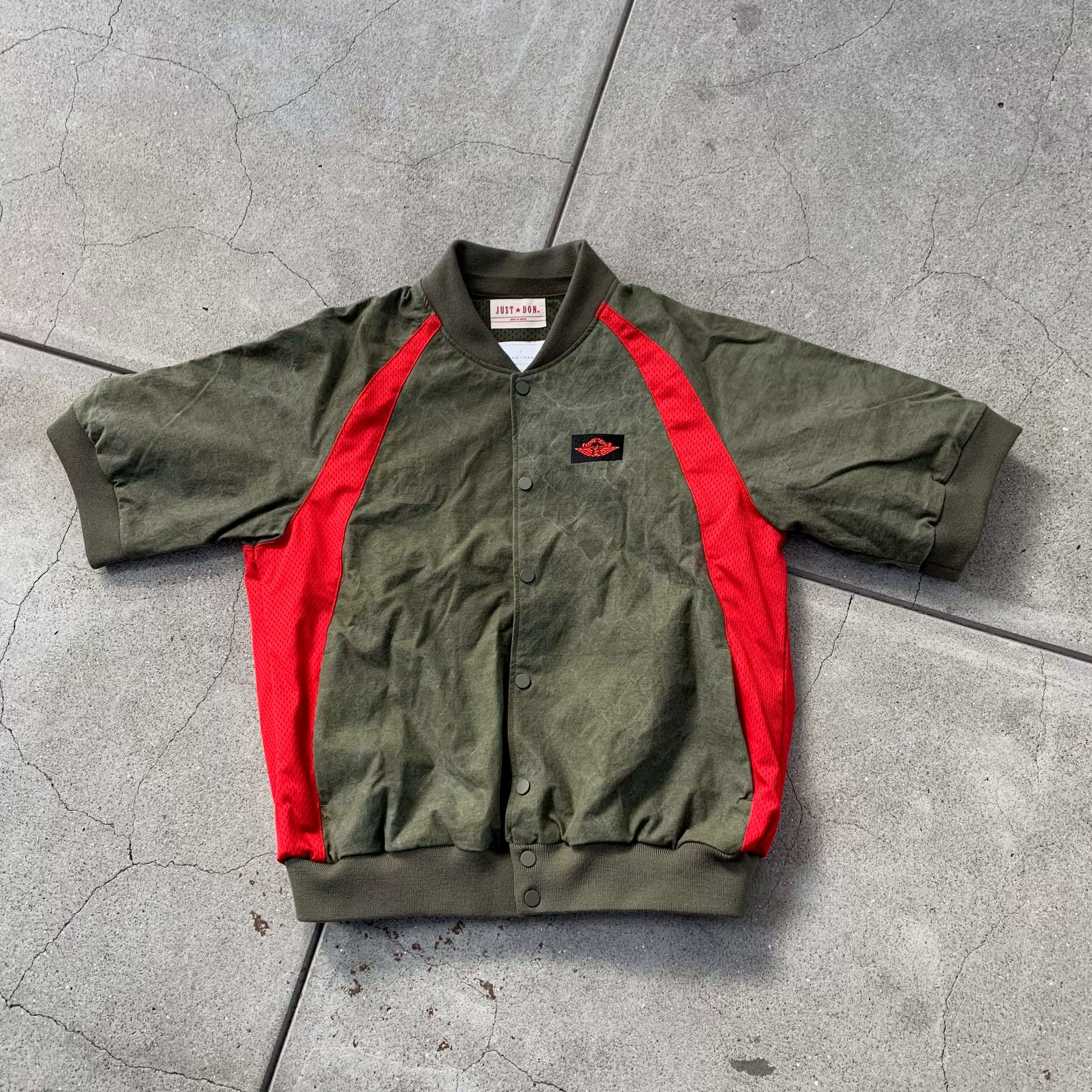 Readymade x Just Don 联名款Track Jacket 半袖夹克-Taobao