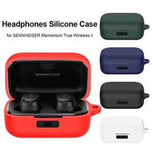 
Suitable for Sennheiser's new MOMENTUM fourth-generation/third-generation true wireless 4/3-generation protective case Sennheiser Bluetooth headphones solid color silicone shell protective case