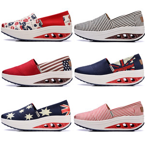 
Spring canvas shoes for women, old Beijing cloth shoes, rocking shoes, breathable lace shoes, women's casual shoes, 34 small size women's shoes