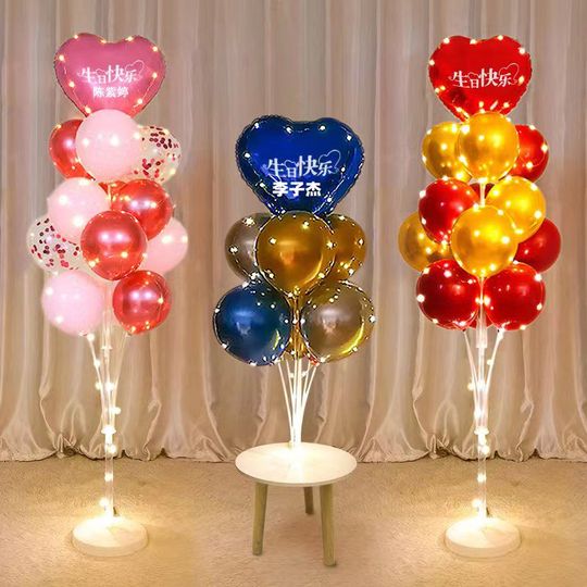 Kit de arco de guirnalda de globos morados, globo plateado metálico