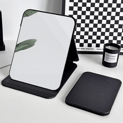 Folding Mirror for Men, Desktop Office Home Portable Small Personal Mirror for Students Dormitory Large Vanity Makeup Mirror