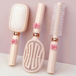 Air Cushion Airbag Comb for Women's Long Hair, Massage Comb for Home Use, Curling Comb, Fluffy Scalp Special Comb for Hair Loss and Static Electricity