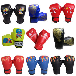 Boxing Gloves for Sanda Sports, Comfortable for Adults and Children, Muay Thai Fighting Training Gloves, Unisex, Sandbag, Explosion-Proof
