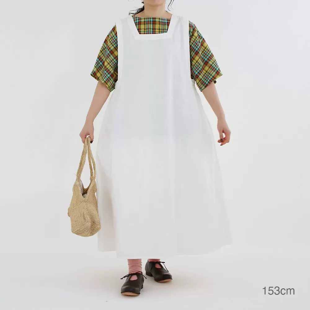 Atelier d'antan | Coudres 日本小众棉麻混纺无袖连衣裙23SS-Taobao