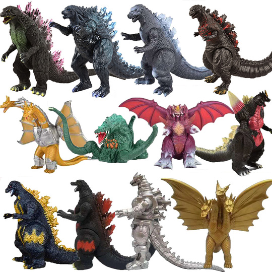 Hani lele Godzilla Red Lotus Mechanical Kidora Figura Juguete