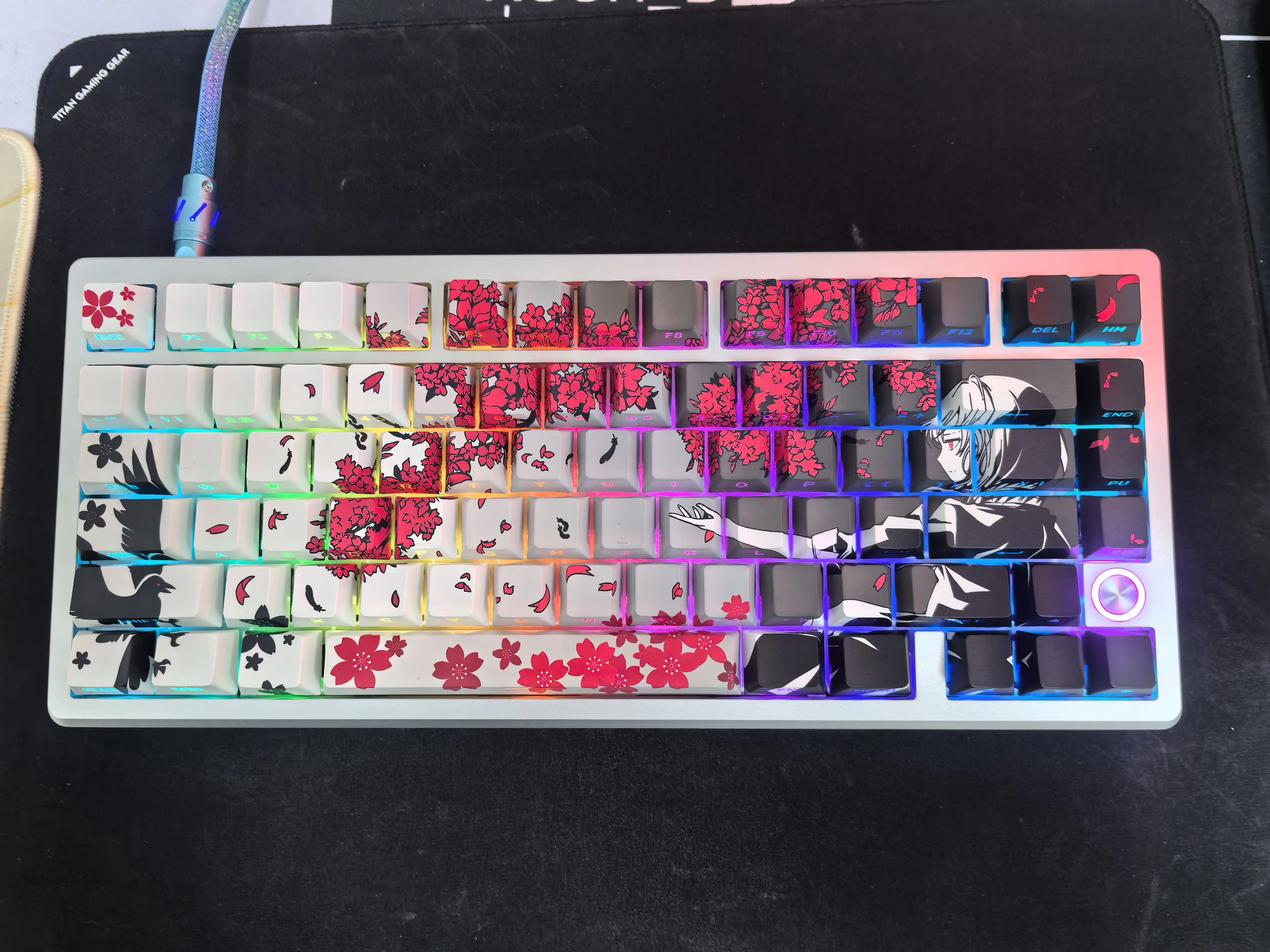 江灣SU75磁軸鍵盤TTC萬磁王機械鍵盤超低延遲全鍵盤靈樂金屬有線