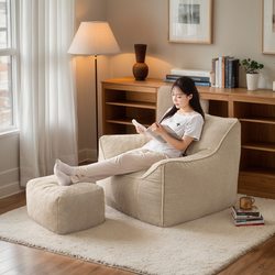 Lazy Sofa Single Tatami Compressed Cross-Border Popular Japanese-Style Simple Balcony Home Leisure Bean Bag Chair