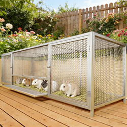 Rabbit Cage for Home Use, Large Indoor Breeding Cage, Special for Rabbits, Anti-Weasel, Reinforced Wire Mesh, Guinea Pig and Pigeon Cage