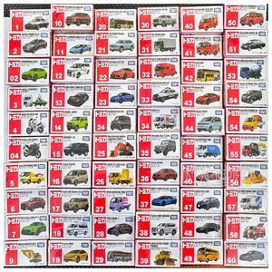 
TOMICA/Tomica simulation alloy car model toy red and white box 1-120 hamburger fries car Ferrari