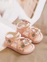 Летняя детская обувь для раннего возраста, детские сандалии для принцессы, мягкая подошва, 2 лет