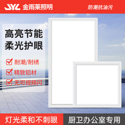 Integrated Ceiling Led Panel Light Aluminum Ceiling Tile Kitchen Bathroom 300X300X600 Embedded Ceiling Light