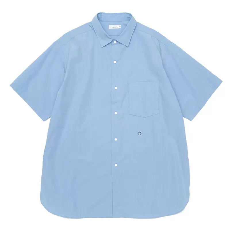 NANAMICA 23SS REGULAR COLLAR WIND H/S SHIRT 短袖衬衫SUGS301-Taobao