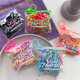 100 pieces in bag~Disposable small rubber band for women's scalp cover Colorful hair rope High elastic durable hair rope hair ring