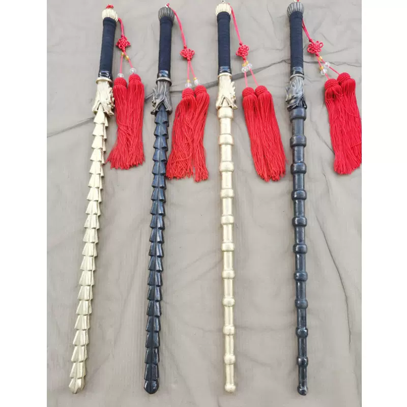 神龍 鋼鞭 古兵器 武具 手鍛造打 映画 ぼうげき 武術の棒 護身