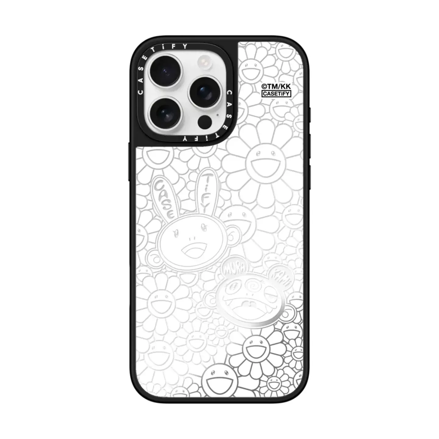 村上隆デザイン CASETiFY iPhone用ケース（16pro）白♡完売商品 村上隆デザイン CASETiFY iPhone用ケース（16pro）白♡完売商品