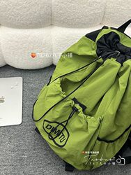 School Bag ins Niche High School Student Backpack for Men and Women, Large Capacity, Sports, Outdoor, Mountaineering, Lightweight Travel Backpack for Women