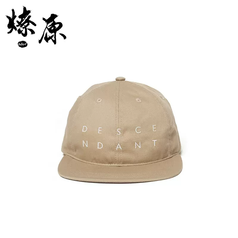 DESCENDANT TEAM/MIAMI CAP 18SS 限定logo字母弯檐帽帽子-Taobao