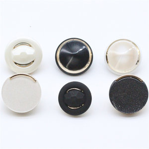 
High-end coat cuff suit buttons round small fragrant style suit buttons versatile men's and women's woolen top style