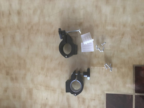 Motorcycle sound accessories, bass cannon horn brackets, motorcycle bumper horn bracket bumper brackets