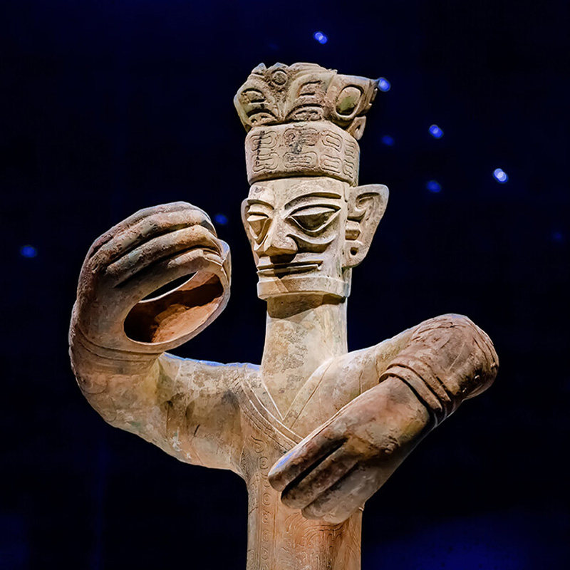 简美旅行 成都熊猫基地三星堆1日游纯玩小团一日游旅拍旅游