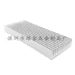 Tản nhiệt điện tử 40*40*11MM nhôm tản nhiệt chip tản nhiệt khối dẫn nhiệt cung cấp điện tấm nhôm làm mát tản tháp Linh kiện tản nhiệt