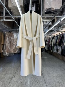 
Lapel double-sided wool coat for women mid-length 25-year autumn and winter new Korean loose simple temperament woolen jacket