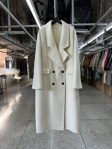 
Double-sided wool coat for women mid-length 25-year autumn and winter new Korean loose silhouette to make them look slim and elegant woolen jacket