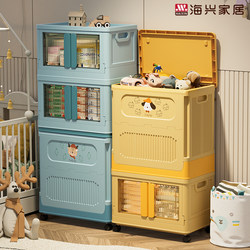 Baby Products Storage Rack Multi-Layer Baby Wardrobe Household Children's Toy Storage Cabinet Feeding Table Mobile Storage Rack