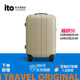 ito suitcase 2025 new men's boarding suitcase women's suitcase large capacity trolley case strong and durable leather suitcase