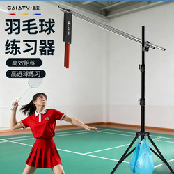 Badminton Swing Training Device, Special Single-Player Rebound Stand for Teaching and Training, Single-Player Whipping and Power Training Auxiliary Equipment