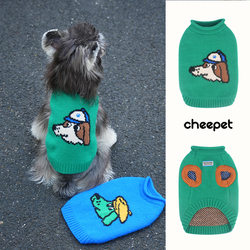 Autumn and winter pet clothes Teddy Pomeranian small dog winter sweater warm pet clothing dog sweater