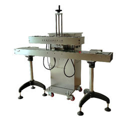 Flowing Water Line Type Fully Automatic Electromagnetic Induction Aluminum Foil Sealing Machine Plastic Bottle Glass Bottle Food Bottle Medicine Bottle Packaging Machine