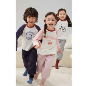 
Leti Buddy children's cotton long-sleeved T-shirt autumn new style boys and girls bottoming shirt raglan autumn clothes baby