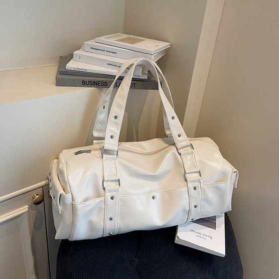 
Cross-border women's short-distance travel bag large-capacity luggage bag retro portable travel bag shoulder tote bag