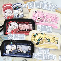 Transfer Student Dorothy Escapes from the Nightmare Night Irene Stella Student Pencil Case Large Capacity Oxford Cloth Stationery Pencil Box