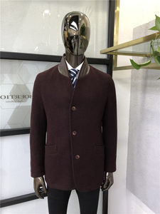 Fangshi counter Bailey brand men's woolen coat coat fashion business slim wool blended 4680 yuan
