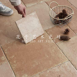 Medieval-Style Imitation Terracotta Roman Mixed-Style Castle Brick Flooring for Guesthouses, Hotels, Villas, Balconies, Cafes, and Commercial Shops