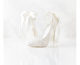 2024 spring new Japanese Mayla Classic same white ribbon sweet high -heeled shoes lace wedding shoes

