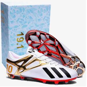 
Golden ball limited edition Messi Li breathable X19 football shoes Assassin men and women ag long short broken nails human grass children adult