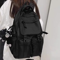 French Mkluck Backpack Trendy Brand Large Capacity Lightweight School Bag for Men and Women Middle and High School Students Campus Computer Backpack