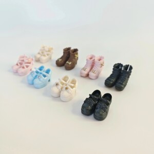 
Genuine bulk Lijia doll shoes, small 6-point doll, small cloth, azone, Jenniko, shoes, high heels, spot