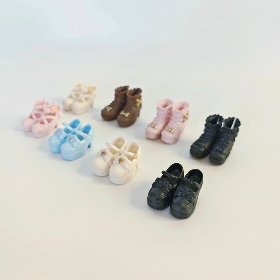 
Genuine bulk Lijia doll shoes, small 6-point doll, small cloth, azone, Jenniko, shoes, high heels, spot