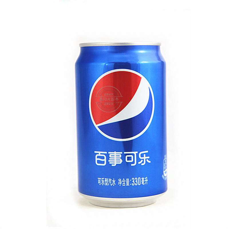 百事可乐碳酸饮料易拉罐装330ml*24罐包装饮料武汉三环内满百包邮