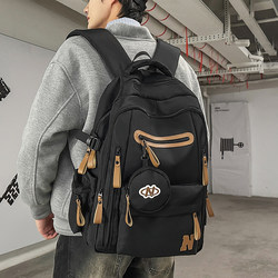 School Bag Women's Backpack 2025 New Model for Junior High School Students Large Capacity ins Niche Travel Lightweight Men's Computer Backpack