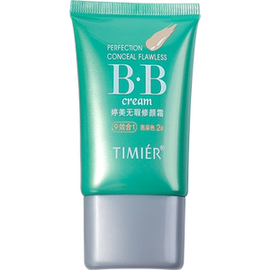 Tingmei BB Cream concealer Moisturizing, Waterproof, Anti sweat, Non sticking Powder, Non peeling Makeup, Brightening Skin Color 20g, Official Genuine Female