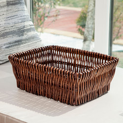 Storage Basket, Rattan Fruit Basket, Wicker Basket, Snack Basket, Woven Storage Basket, Fabric Storage Basket, Bamboo Basket, Rattan Basket