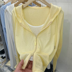 Stylish Lightweight Double-Zipper Faux Two-Piece Long-Sleeve T-Shirt Hoodie for Women, 2026 Spring/Summer New Trendy Top