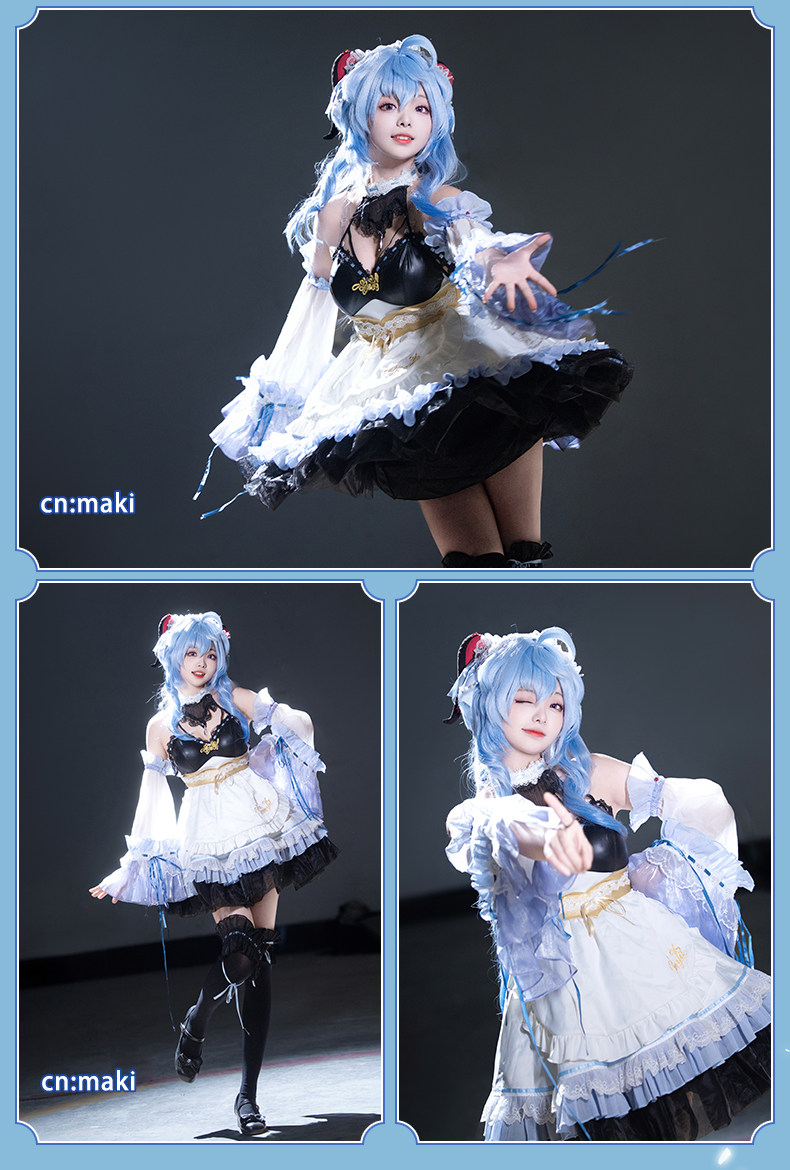 Uwowo 悠窩窩】原神 ナシダ（草神） 可愛いメイド服コスプレ衣装