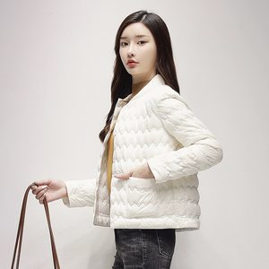 [Exclusive to Xiaosi fans] Thin cotton coat short autumn and winter wavy pattern women's cotton coat underwear cotton jacket 6639
