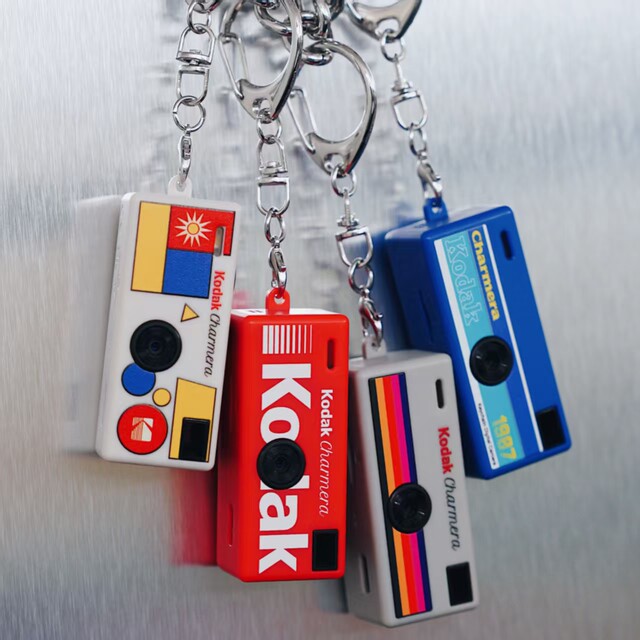 Spot pre-sale Kodak Charmera keychain 1987 mini digital camera blind box camera CCD